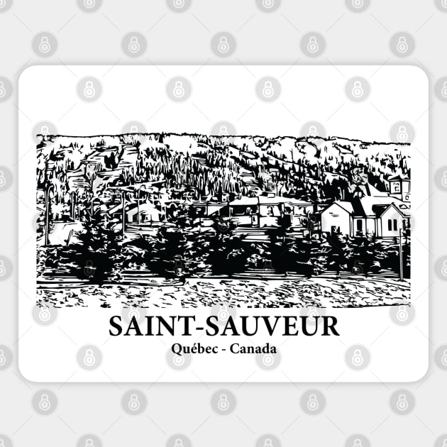Saint-Sauveur - Québec Magnet by Lakeric